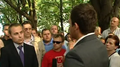 Konfrontacja przed kamerami