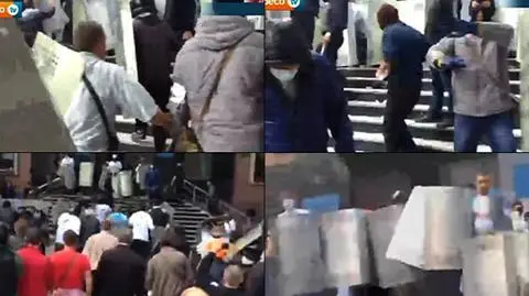 Szturm w Doniecku prowadzony przez separatystów