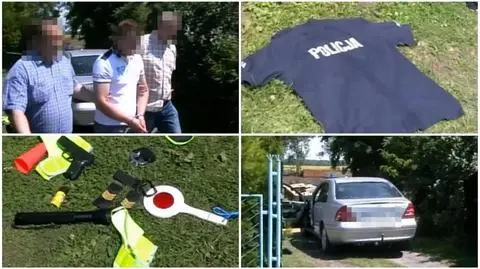 Przebierali się za policjantów i naciągali rolników. 
Dwóch strażników miejskich zatrzymanych
