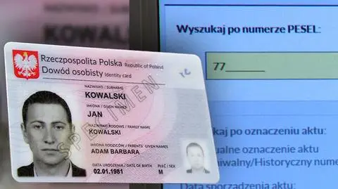 Kłopotliwy debiut systemu "Źródło". Polacy będą mieli nowe dowody