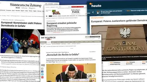 Niemiecka prasa krytycznie o polskich władzach
