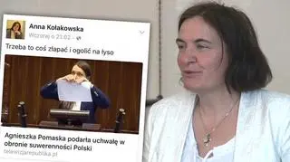 Anna Kołakowska pracuje jako nauczyciel historii w jednej z gdańskich szkół