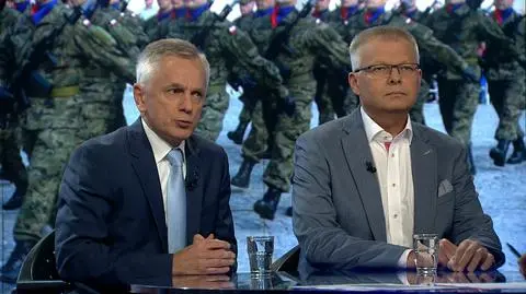 Janusz Kaczmarek i generał Adam Rapacki byli gośćmi "Faktów po Faktach" 