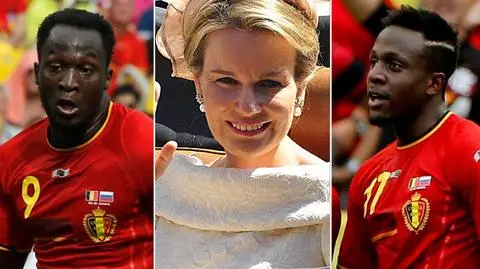 Królowa Matylda pomyliła Origiego z Lukaku