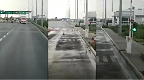 Osinów Dolny. Ochotnicza straż omija bramki na autostradzie