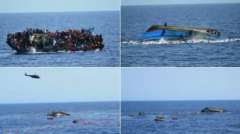 Łódź z imigrantami wywróciła się na morzu. Są ofiary