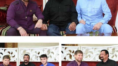 Steven Seagal gościem Kadyrowa. "Jest niemal Czeczenem"