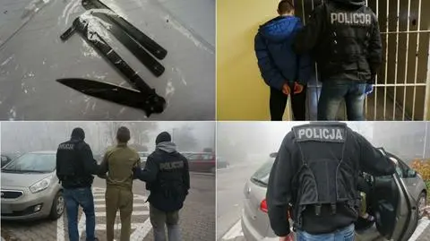 Zaatakował nożem na przystanku