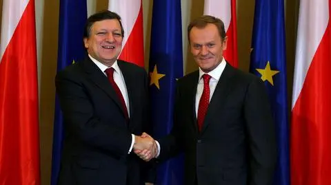 Tusk spotkał się Barosso