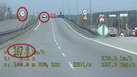 167 km/h po mieście. Kierowca już bez prawka