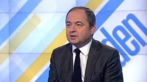 Konrad Szymański był gościem "Jeden na jeden"