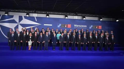 Szczyt NATO odbył się w Warszawie w lipcu 2016 r. ("Fakty" TVN, 9.07.2016)