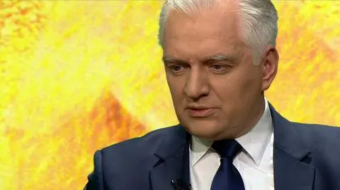 Jarosław Gowin był gościem "Piaskiem po oczach"