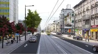 Tak ma wyglądać odcinek między Rynkiem Jeżyckim a ul