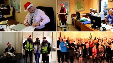 Urzędnicy kolędują dla mieszkańców Nowej Soli