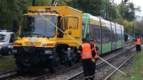 Burza zerwała sieć trakcyjną. Tramwaje na objazdach