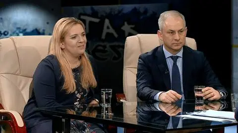 Elżbieta Jakubiak i Grzegorz Napieralski w Tak jest