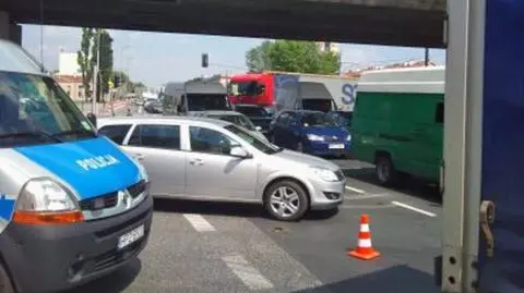 Wypadek w Warszawie