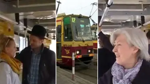 Wchodzisz do tramwaju, a tam teatr