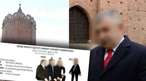 "Afera taśmowa" w Łęczycy. Burmistrz ma zarzuty