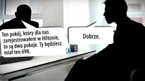 "698 to numer twojego pokoju. Ja mam 582". Tak dzielili kontrakty
