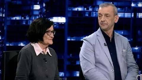Krystyna Starczewska i Sławomir Broniarz w "Kropce nad i"