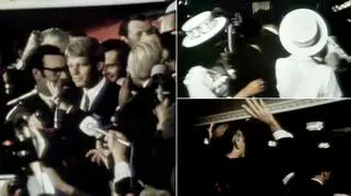 Robert Kennedy chwilę przed śmiercią