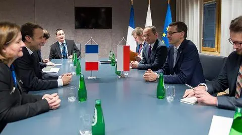 Morawiecki podkreślił, że będzie przekonywał Macrona do złagodzenia ustaleń w sprawie pracowników delegowanych