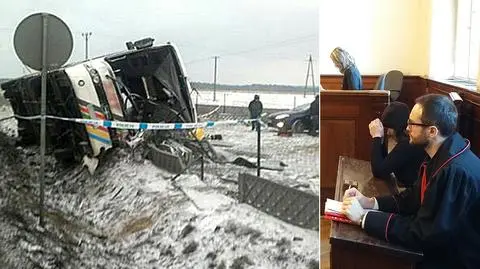 Gdańsk: jest wyrok w sprawie wypadku autokaru z kibicami