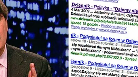 Dziennik.pl przekręca, ale wytyka błędy innym
