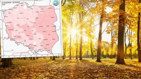 To był gorący miesiąc. IMGW podsumowuje październik w Polsce