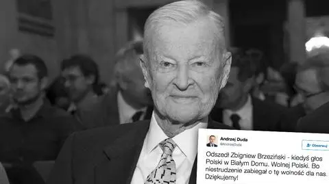 Brzeziński zmarł w wieku 89 lat