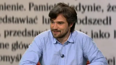 Gościem "Xsięgarni" był Zygmunt Miłoszewski