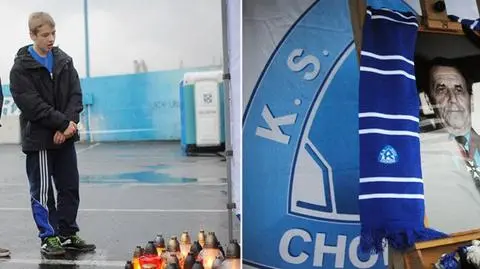 Kibice żegnają Cieślika. "Całe życie poświęcił Ruchowi"