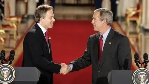 Tony Blair był wiernym sojusznikiem George'a W