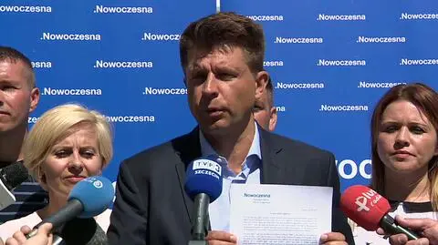 Petru: PiS jest w stanie zbrojnie przeprowadzić ustawę