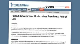 Organizacja wydała oświadczenie