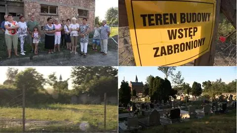 Protest przeciwko cmentarzowi dla zwierząt