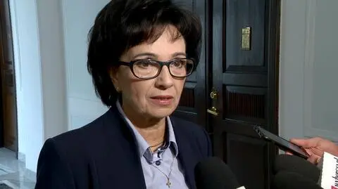 Elżbieta Witek pytana miedzy innymi o listy do KRS