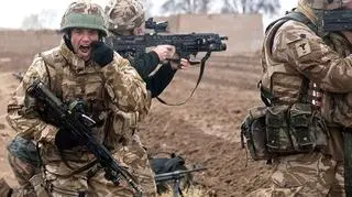 British Royal Marine Commandos take part in Operation Sond Chara, the clearance of Nad-e Ali District of Helmand Province in southern Afghanistan by Afghan National Security Force and troops deployed with the International Security Assistance Force 42-Commando in late December 2011.