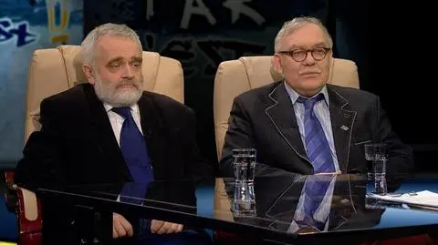 prof. Ireneusz Krzemiński i Tomasz Wiścicki w Tak jest