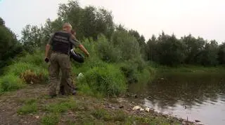 Na brzegu rzeki wędkarze odnaleźli martwe ryby