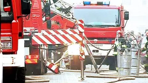Płonie stolarnia w Jeleniej Górze