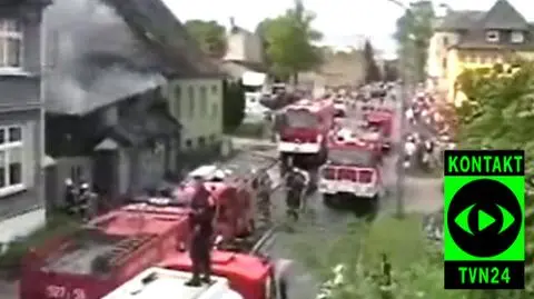 Ogień strawił pięć aut (film: Bogusław)