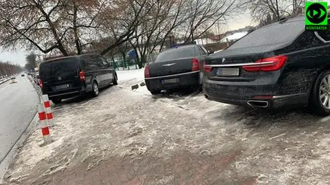 Obcierka z udziałem BMW Służby Ochrony Państwa