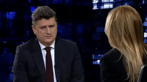 Gościem "Kropki nad i" był Janusz Palikot 