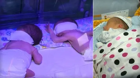 Jednojajowe trojaczki przyszły na świat w Toruniu