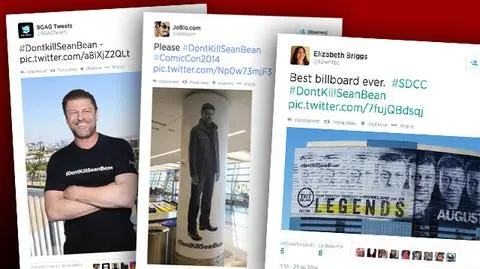 Wszyscy ratują Seana Beana.
#DontKillSeanBean hitem sieci