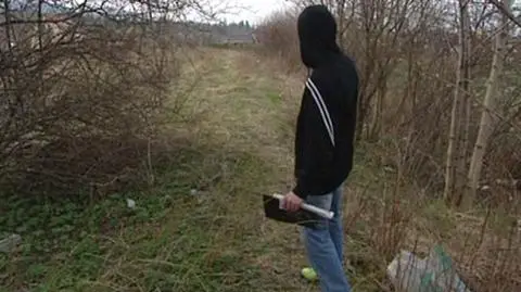 "Jak upadłem, byłem skończony. Zakrwawiony tu leżałem"