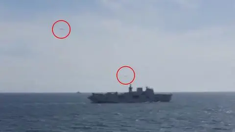 Manewry NATO na Bałtyku Rosjanie obserwują z bliska